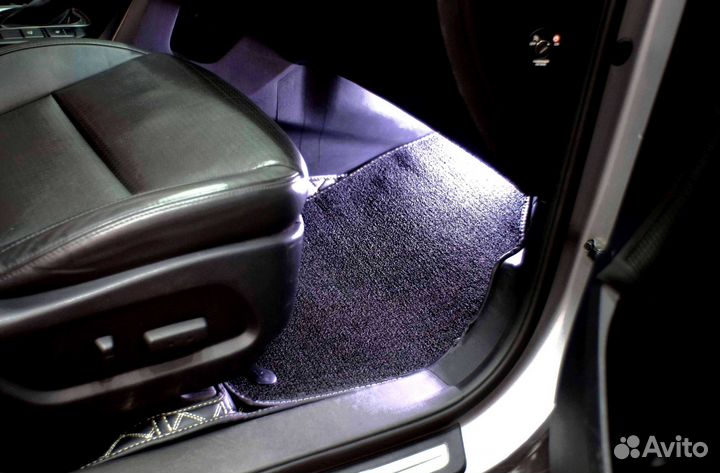 Коврик в багажник для Hyundai santa fe 4WD