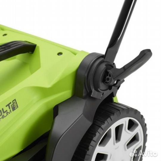 Аккумуляторная газонокосилка Greenworks G40LM35K4