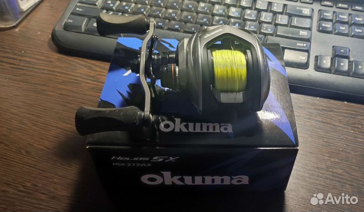 Мультипликаторная(кастинговая)okuma helios 273