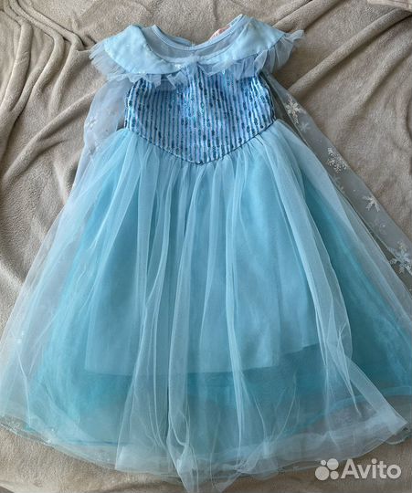 Платье Эльзы холодное сердце 104