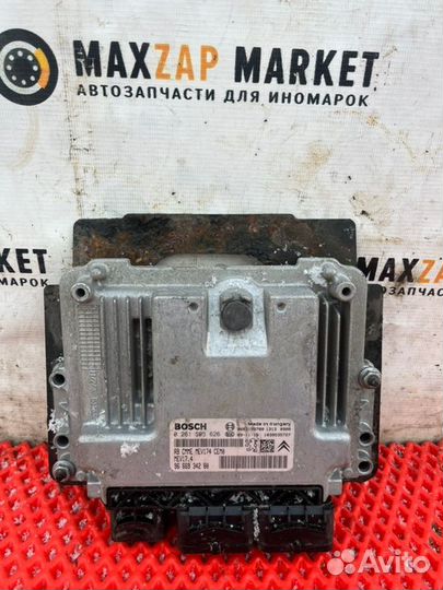 Блок управления двигателем Peugeot 308 1.6 2009