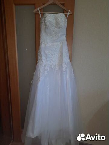 Платье свадебное новое размер 44-46