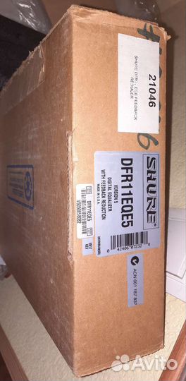 Shure DFR11EQE5 Проц подавитель обратной связи Pro