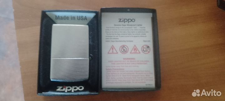 Зажигалка бензиновая zippo