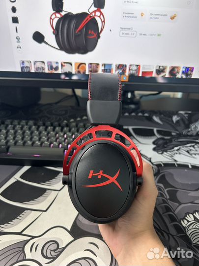 Проводные наушники HyperX Cloud Red