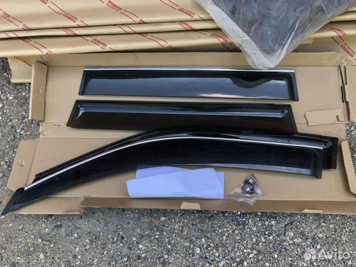 Prado 150 ветровики на окна качество D7NE1