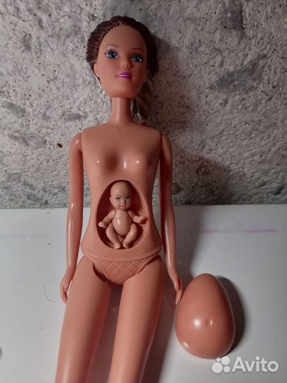 Беременная кукла