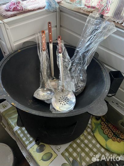 Казан чугунный 22 литра