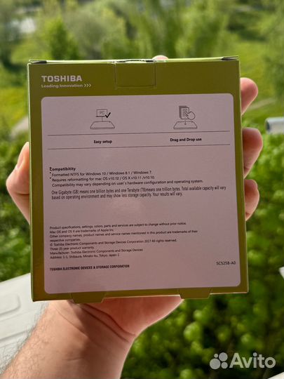 Внешний жесткий диск Toshiba Canvio Basics 500гб