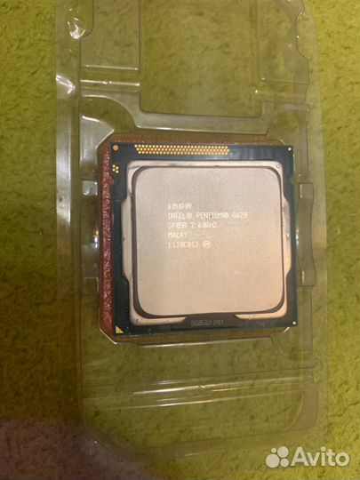Процессор Intel Pentium G620