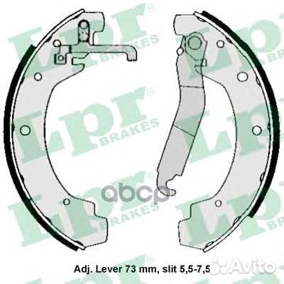 Колодки торм.бар.VW LT 28-35/40-55/T3 2.0-2.7D