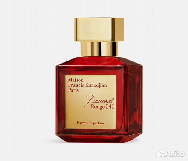 Maison francis kurkdjian baccarat rouge 540