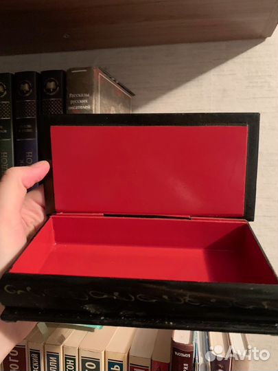 Деревянная шкатулка для украшений