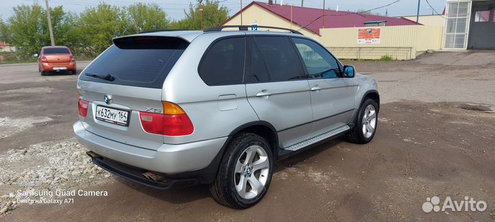 Задний бампер BMW x 5 e 53