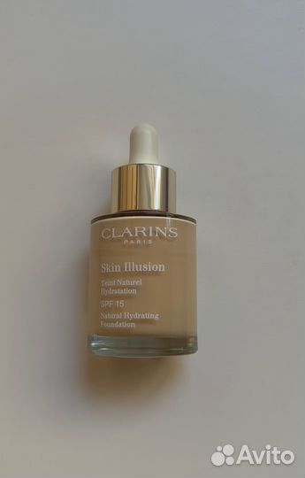 Clarins тональный крем skin illusion 105 N