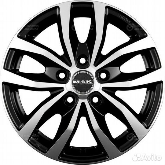 Диск MAK Load 5 6.5xR16 5x118 ET47 DIA71.1 чёрный