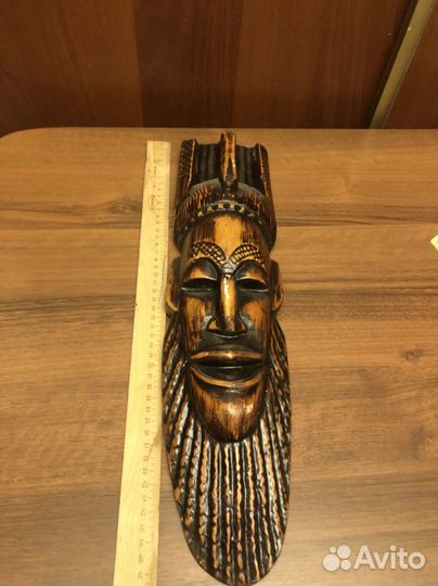 Панно. Маска. Лицо. Гипс