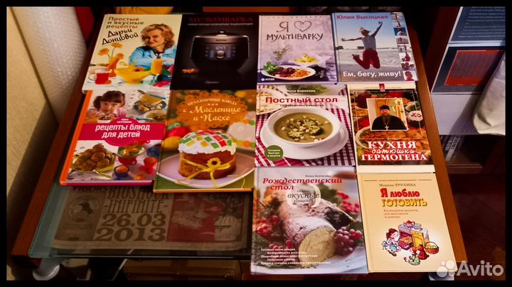 Книги: кулинария, вязание, рисование, стрижка