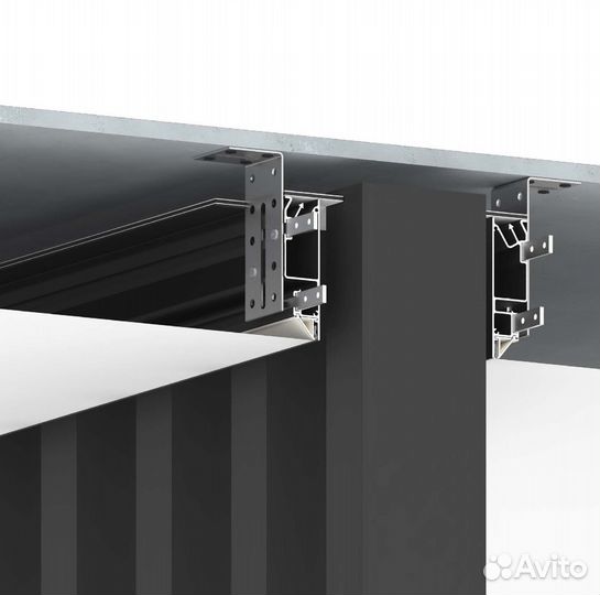 Профиль IZI UNI 01 для изготовления потолочных ниш