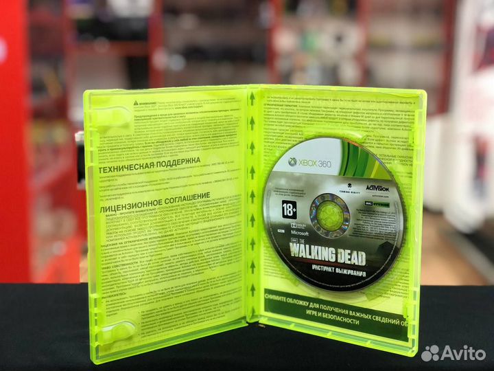 Диск на Xbox 360 TWD Инстинкт Выживания