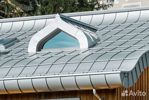 Фальцевая кровля, Кликфальц, Двойной стоячий фальц