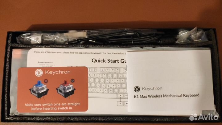 Keychron K1 Max RGB (Hot-Swappable) Gateron Brown