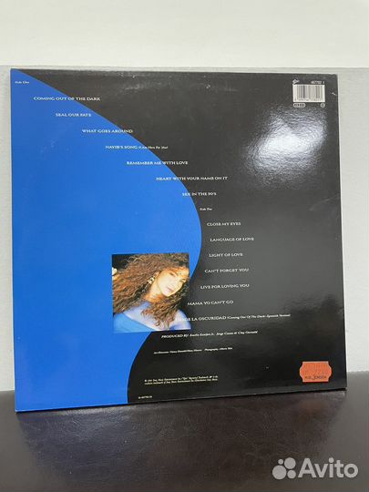 Gloria Estefan Into the light 1991 Holland винил