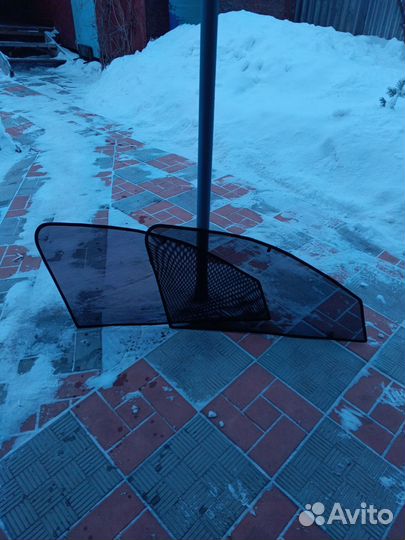 Каркасные шторки на Митсубиси outlander XL