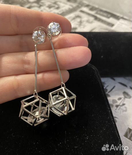 Серьги бижутерия браслет