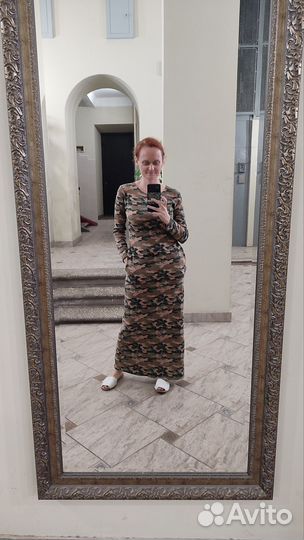 Платье трикотажное мусульманское