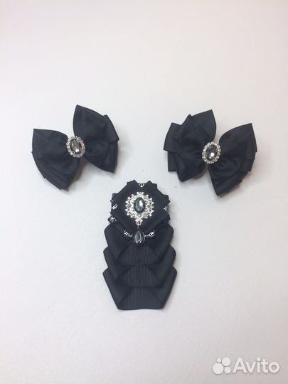 Школьный набор бант и галстук