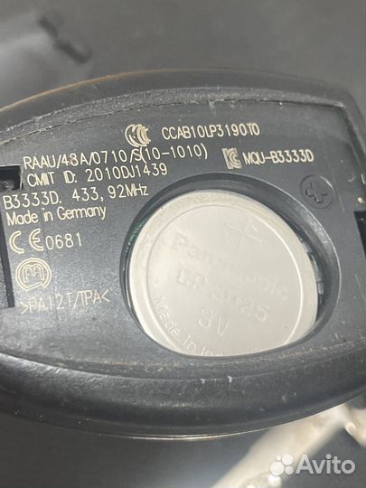 Ключ зажигания Mercedes Vito