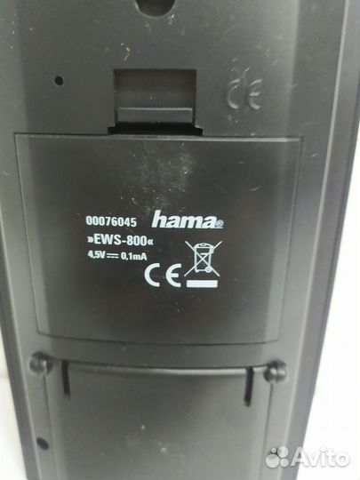 Термометр Hama EWS-800 (И8)