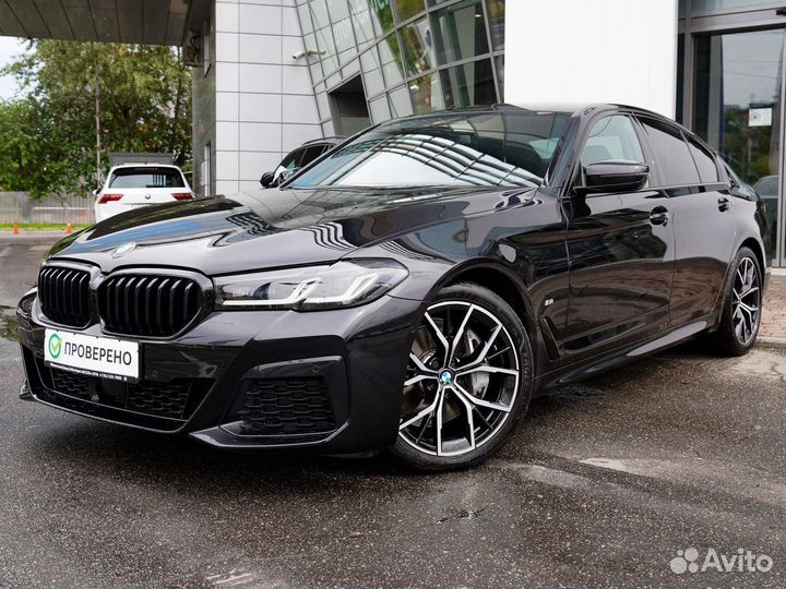 BMW 5 серия 3.0 AT, 2022, 9 990 км