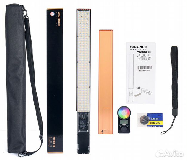 Yongnuo yn360iii 3200-5600K видеосвет / RGB stick