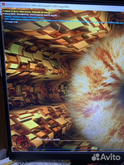 Видеокарта RX550 4gb