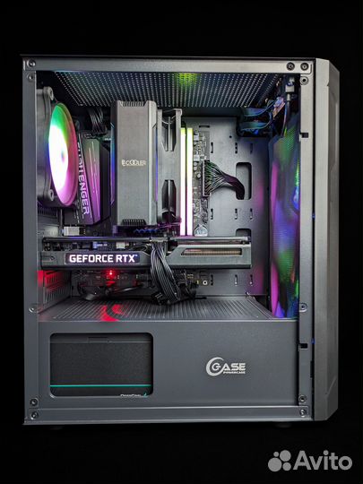 Игровой Intel 12100F 8x4.1MHz/ RTX3060/ 16 Gb