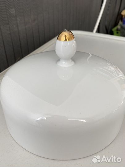 Kahla фарфор крышка от масленки для добора