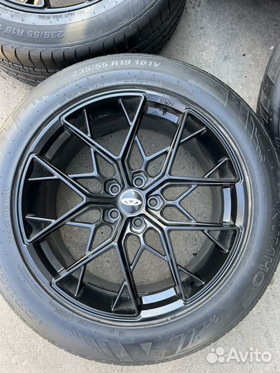 Диски R19 HRE на Chery В сборе 235/55R19 Kumho