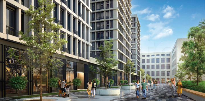 3-к. квартира, 61,4 м², 12/12 эт.