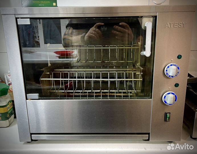 Гриль для кур atesy командор-4Э-Т