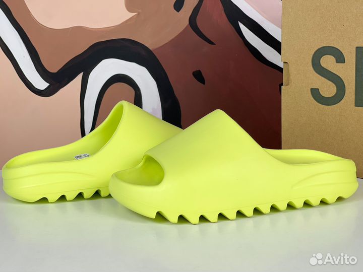 Adidas Yeezy Slide Glow Green