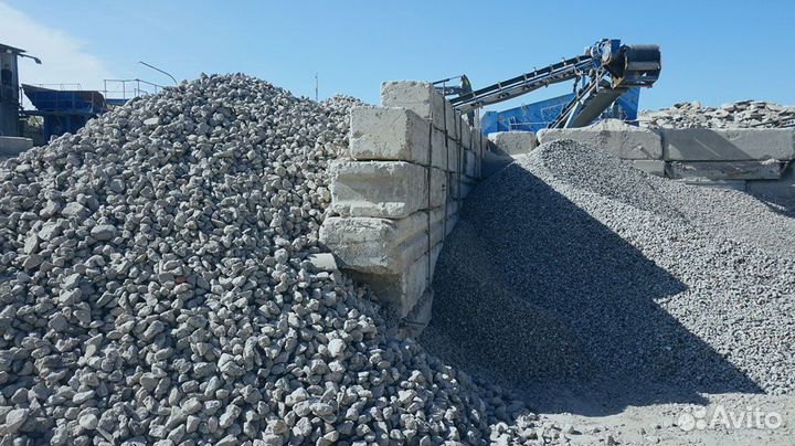 Вторичный щебень