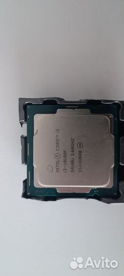 I3 10100f + новый кулер