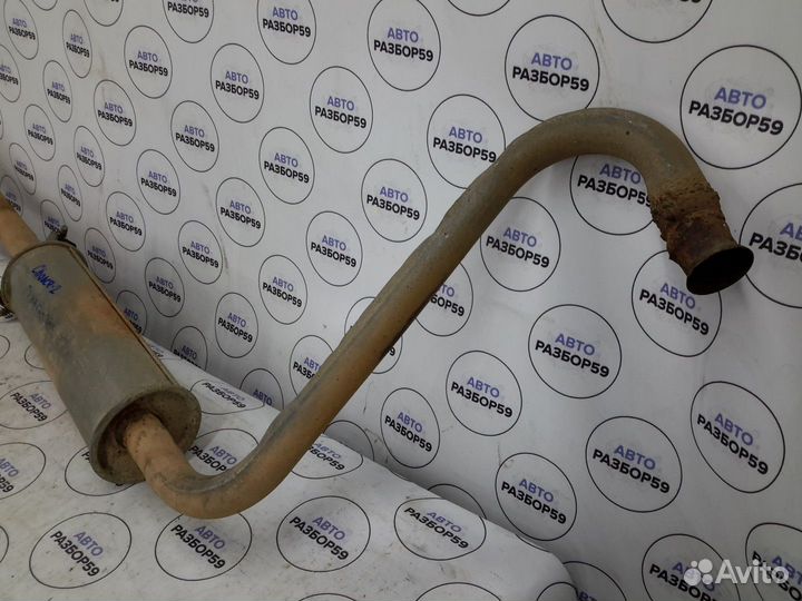 Приемная труба глушителя ZAZ Chance