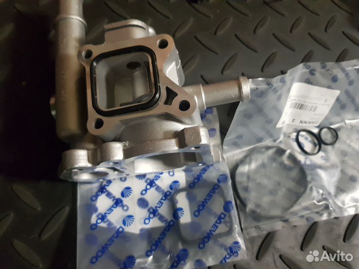 Корпус термостата алюминий + прокладки GM