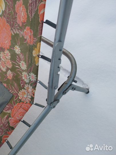 Раскладушка туристическая раз 0.75 на 2.0