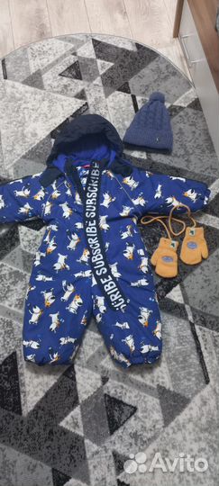 Зимний комбинезон для мальчика