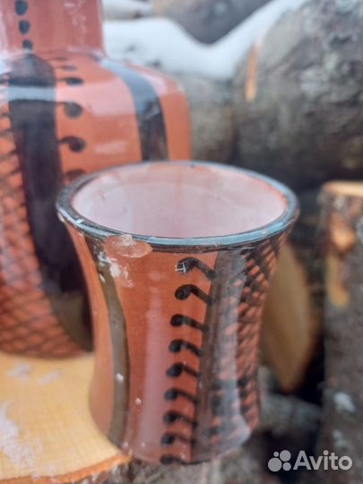 Штоф авторский керамика 