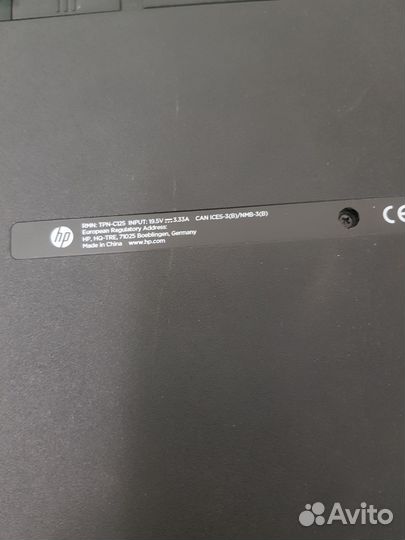 Ноутбук hp